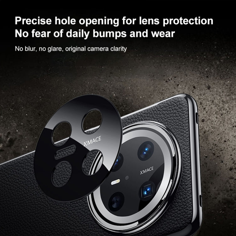 For Huawei Pura 80 Ultra 5G Genuine Leather PC Phone Case