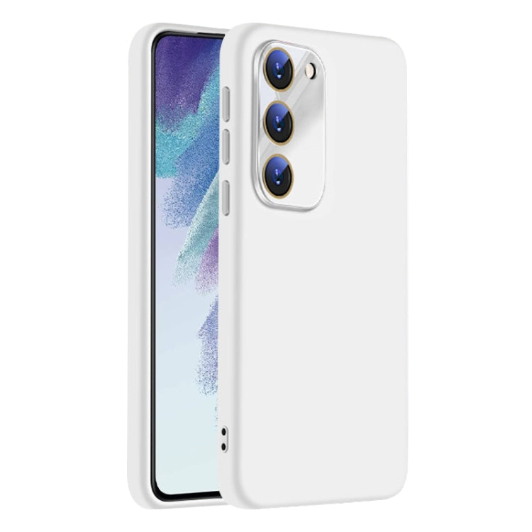 For Samsung Galaxy S21 FE 5G Nano Lens Cover Liquid Silicone Phone Case