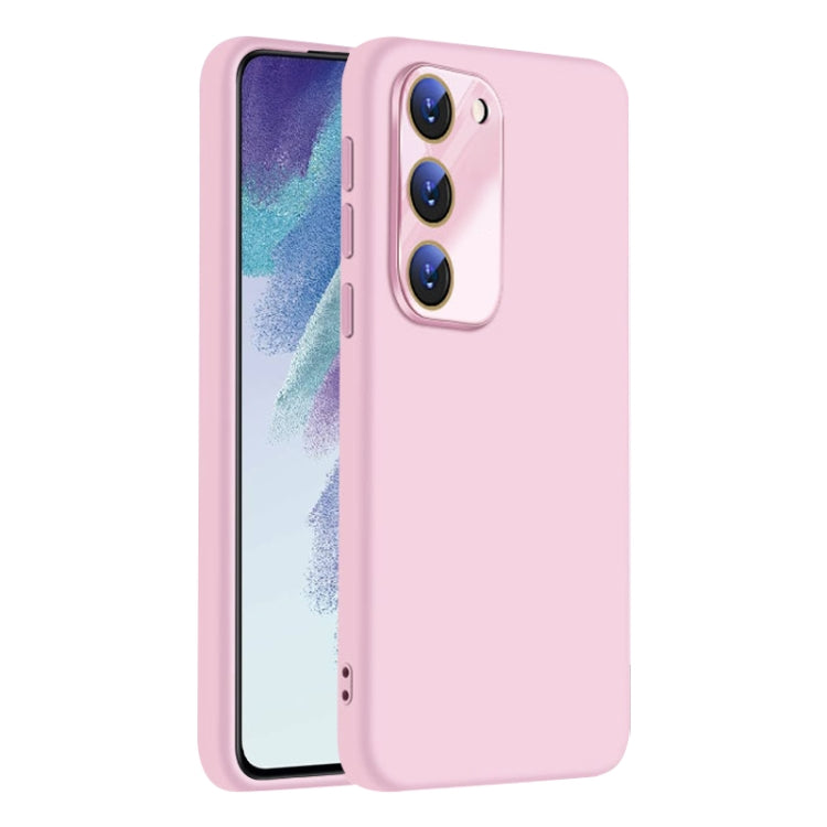 For Samsung Galaxy S21 FE 5G Nano Lens Cover Liquid Silicone Phone Case