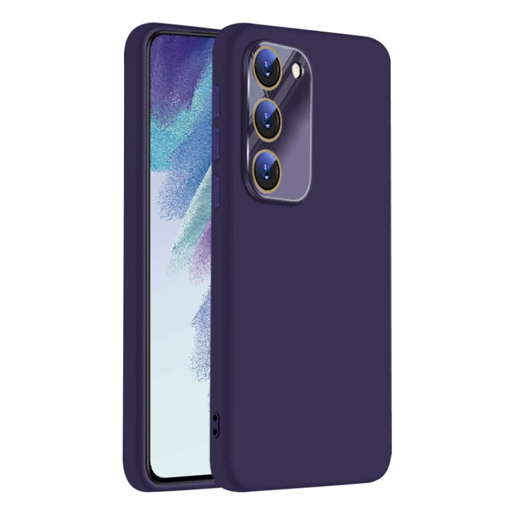 For Samsung Galaxy S21 FE 5G Nano Lens Cover Liquid Silicone Phone Case