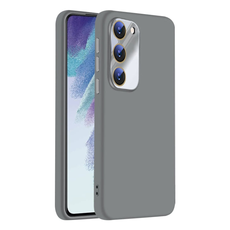 For Samsung Galaxy S21 FE 5G Nano Lens Cover Liquid Silicone Phone Case
