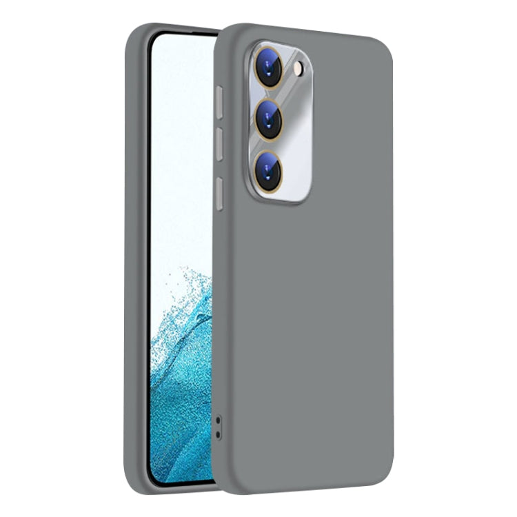 For Samsung Galaxy S22 5G Nano Lens Cover Liquid Silicone Phone Case
