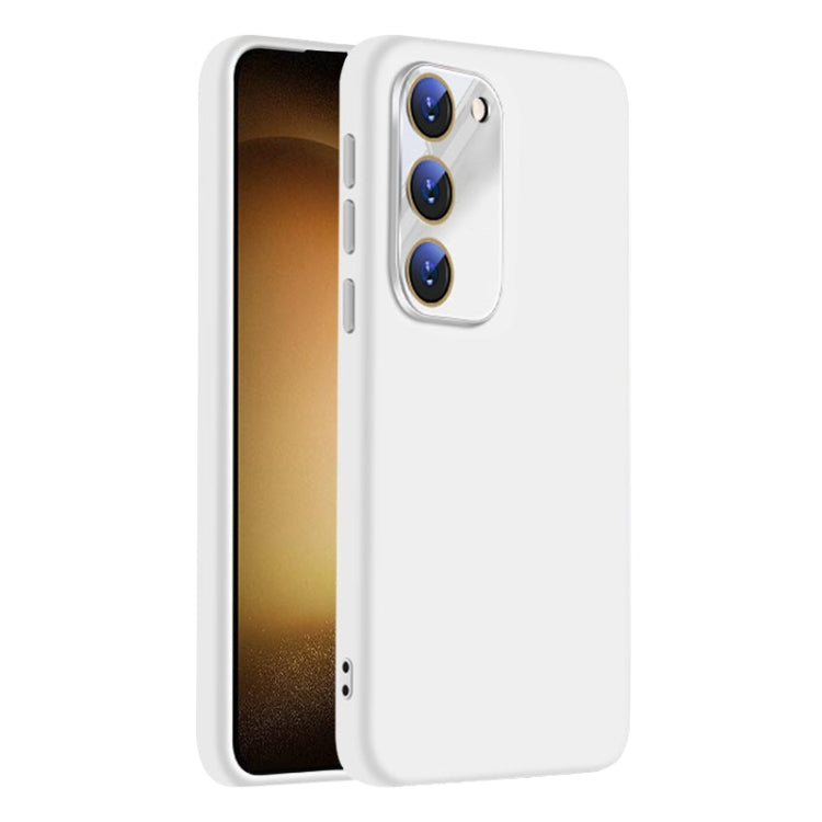For Samsung Galaxy S23 5G Nano Lens Cover Liquid Silicone Phone Case