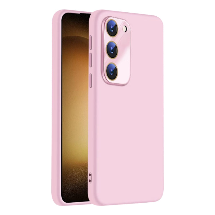 For Samsung Galaxy S23 5G Nano Lens Cover Liquid Silicone Phone Case