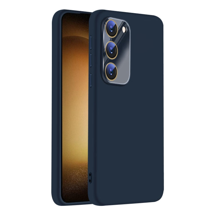 For Samsung Galaxy S23 5G Nano Lens Cover Liquid Silicone Phone Case