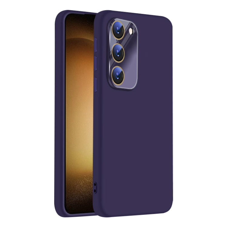 For Samsung Galaxy S23 5G Nano Lens Cover Liquid Silicone Phone Case