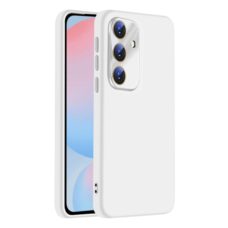 For Samsung Galaxy S24 FE 5G Nano Lens Cover Liquid Silicone Phone Case