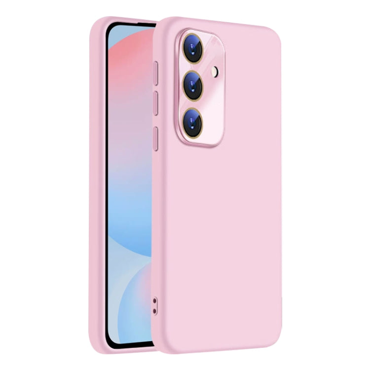 For Samsung Galaxy S24 FE 5G Nano Lens Cover Liquid Silicone Phone Case