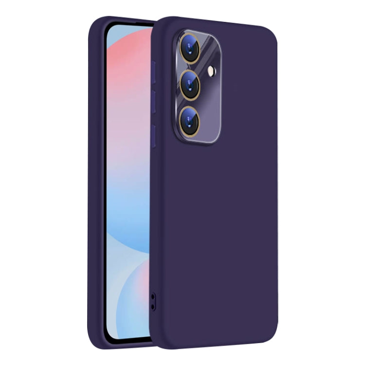 For Samsung Galaxy S24 FE 5G Nano Lens Cover Liquid Silicone Phone Case