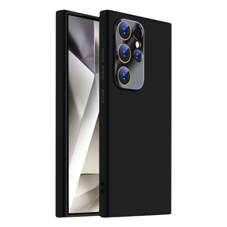For Samsung Galaxy S24 Ultra 5G Nano Lens Cover Liquid Silicone Phone Case
