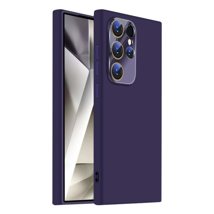 For Samsung Galaxy S24 Ultra 5G Nano Lens Cover Liquid Silicone Phone Case