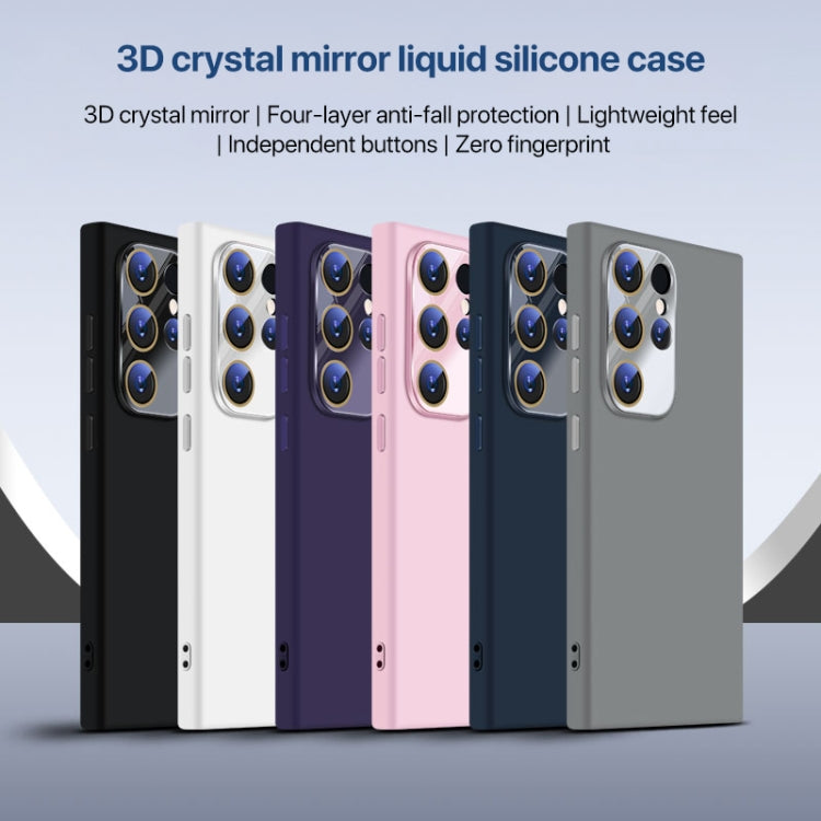 For Samsung Galaxy S24 FE 5G Nano Lens Cover Liquid Silicone Phone Case