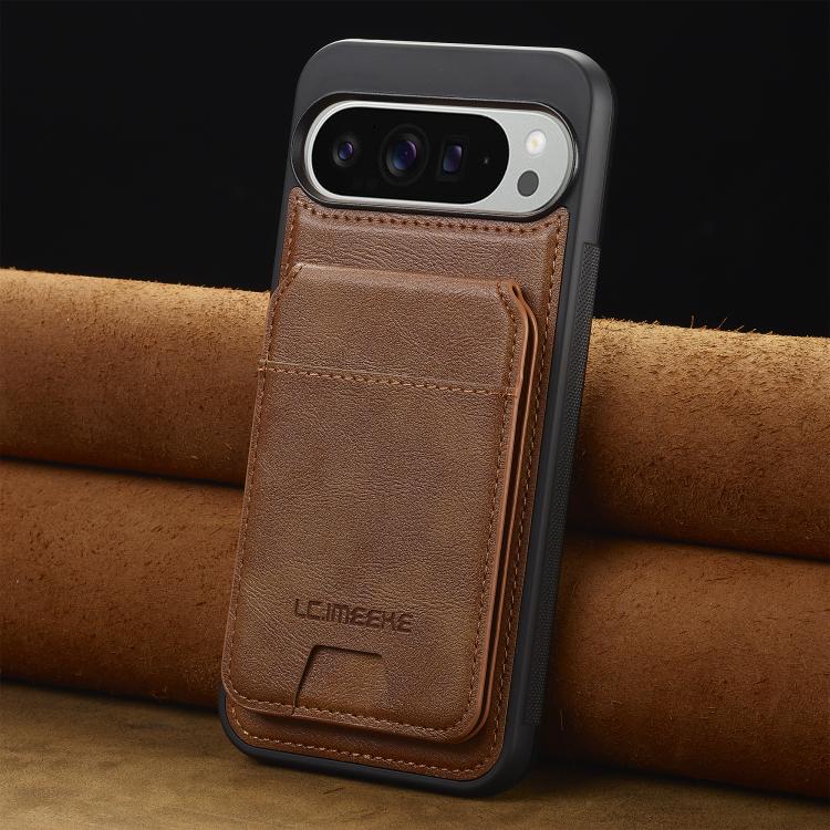 For Google Pixel 10 Pro XL LC.IMEEKE L3 Series Detachable RFID Card Bag Magsafe Phone Case