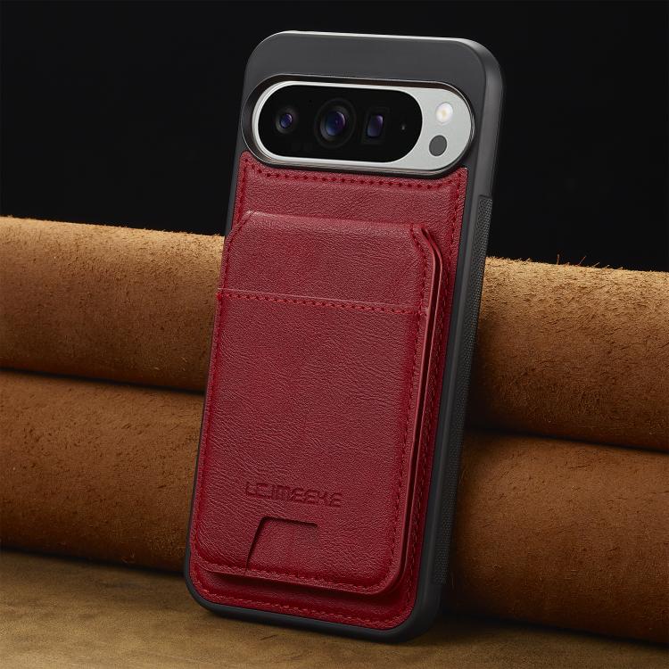 For Google Pixel 10 Pro XL LC.IMEEKE L3 Series Detachable RFID Card Bag Magsafe Phone Case