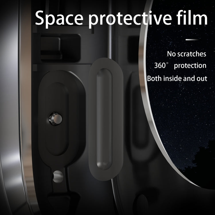 For Apple Watch Ultra 3 / 2 / 1 49mm RedPepper Armor Metal Case Integrated Silicone Watch Band