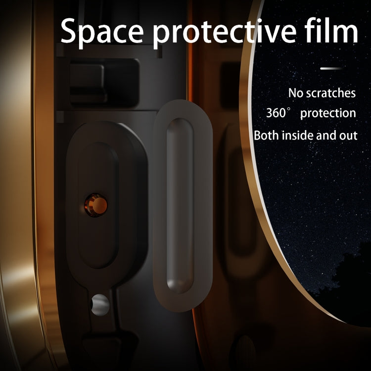 For Apple Watch Ultra 3 / 2 / 1 49mm RedPepper Armor Metal Case Integrated Silicone Watch Band