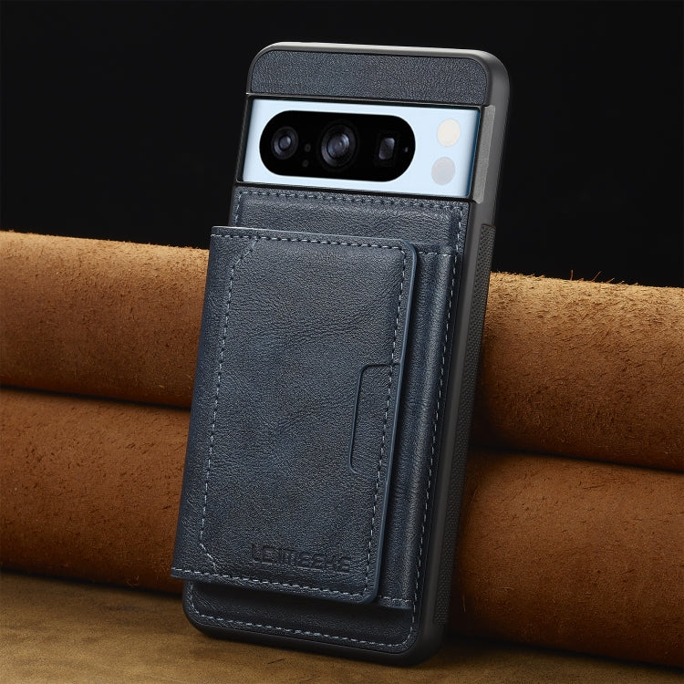 For Google Pixel 8 Pro LC.IMEEKE L5 Series Detachable RFID Card Bag Magsafe Phone Case