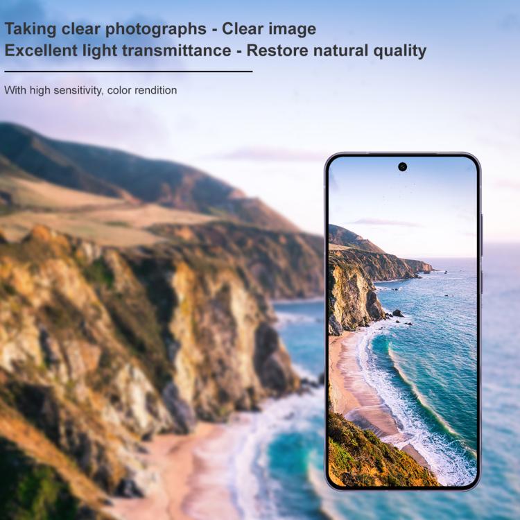 For vivo X200s imak Black Version HD Glass Rear Camera Lens Film, Self-positioning Version