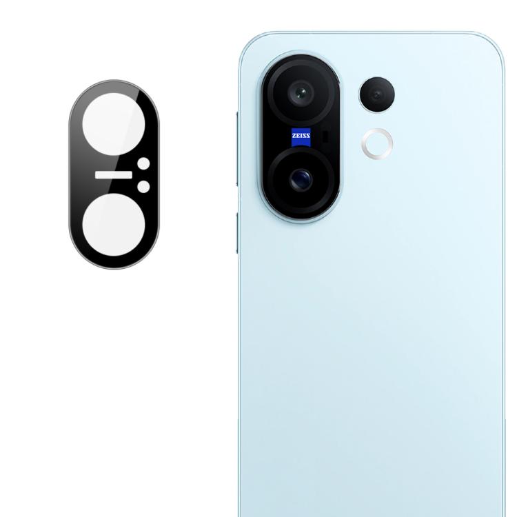For vivo X200 FE imak Black Version HD Glass Rear Camera Lens Film, Self-positioning Version