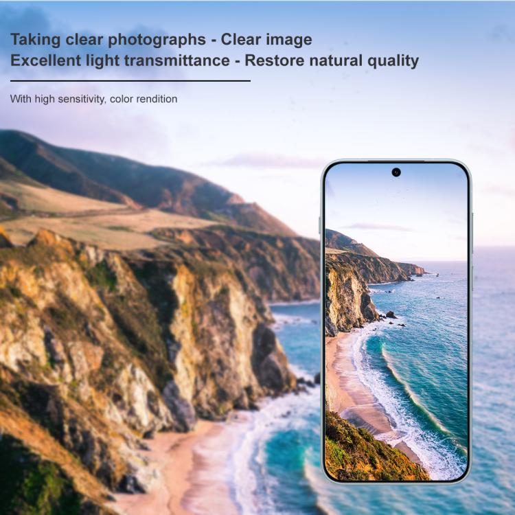 For vivo X300 Pro imak Black Version HD Glass Rear Camera Lens Film, Self-positioning Version
