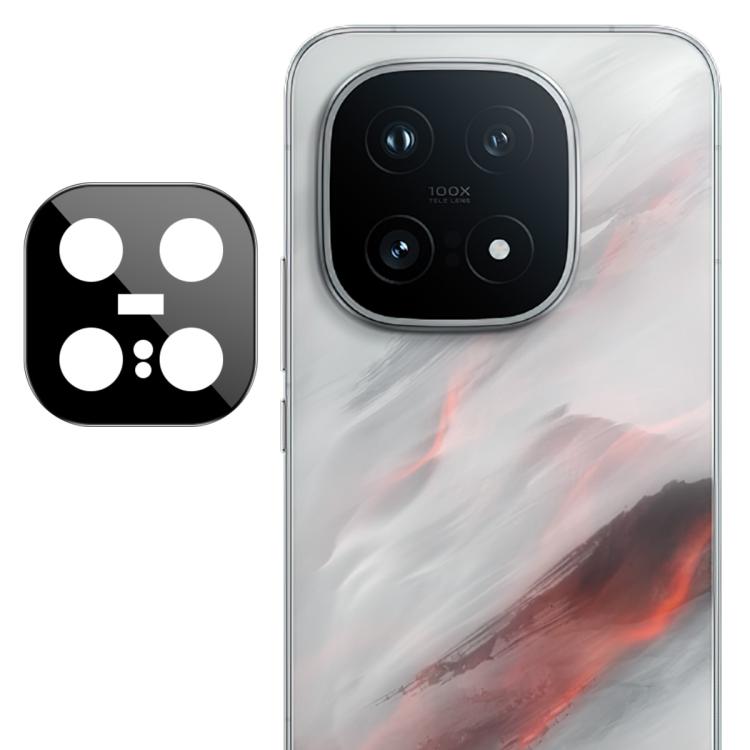 For vivo iQOO 15 imak Black Version HD Glass Rear Camera Lens Film, Self-positioning Version