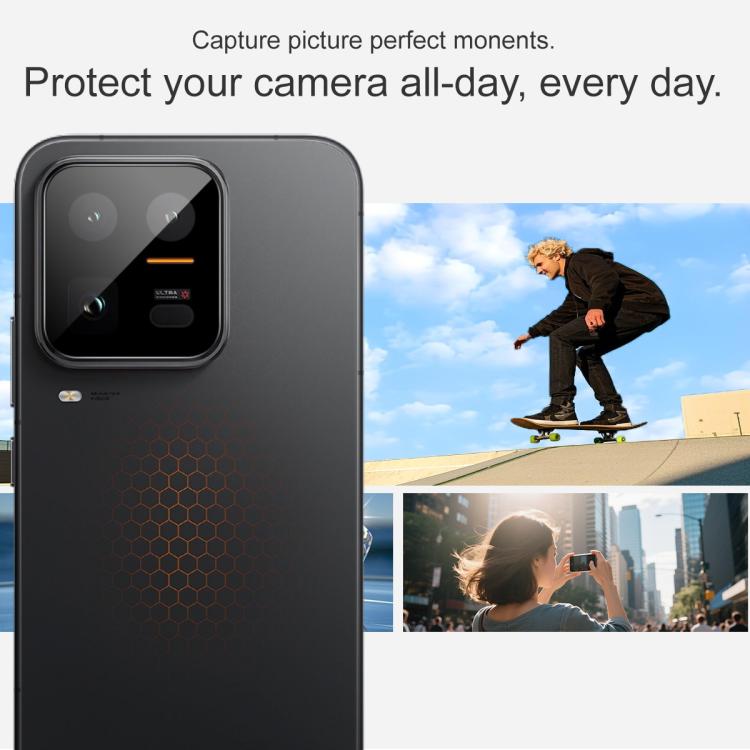 For vivo iQOO 15 Ultra 5G imak Black Version HD Glass Rear Camera Lens Film, Self-positioning Version