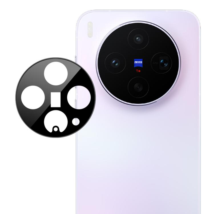 For vivo X300s imak Black Version HD Glass Rear Camera Lens Film, Self-positioning Version