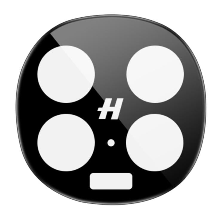 For OPPO Find N5 imak Black Version HD Glass Rear Camera Lens Film, Self-positioning Version