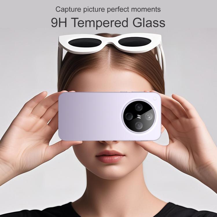 For OPPO Find X8s+ imak Black Version HD Glass Rear Camera Lens Film, Self-positioning Version
