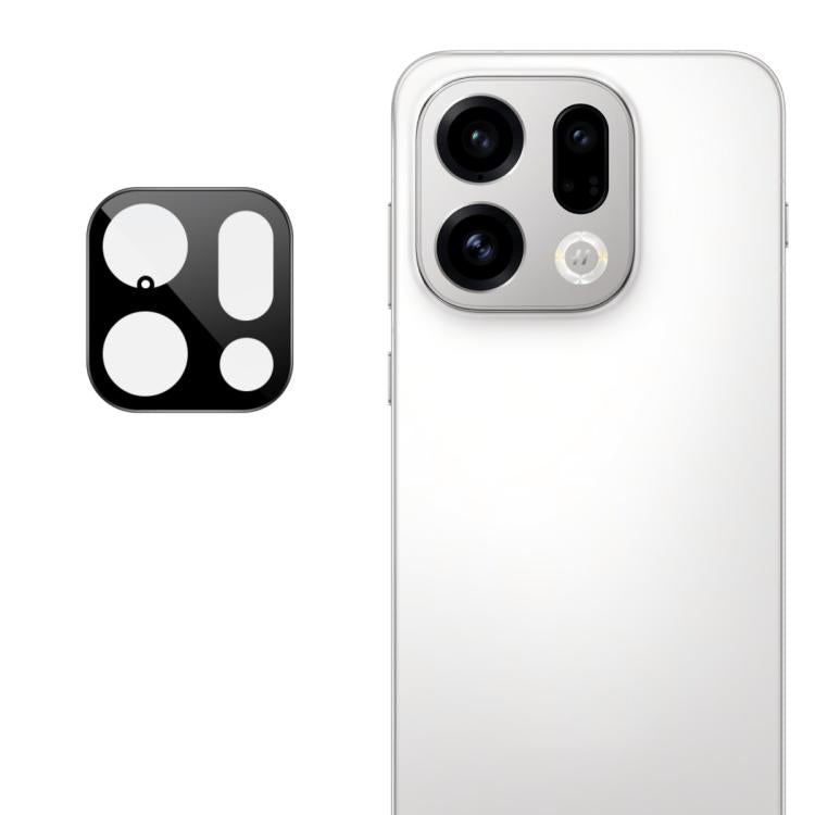 For OPPO Find X9 imak Black Version HD Glass Rear Camera Lens Film, Self-positioning Version
