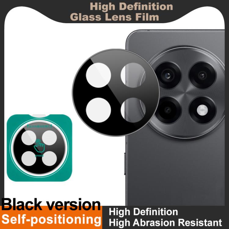 For OnePlus Ace 5 imak Black Version HD Glass Rear Camera Lens Film, Self-positioning Version