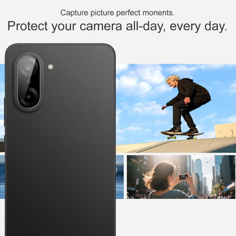 For OnePlus Ace 5 Racing imak Black Version HD Glass Rear Camera Lens Film, Self-positioning Version