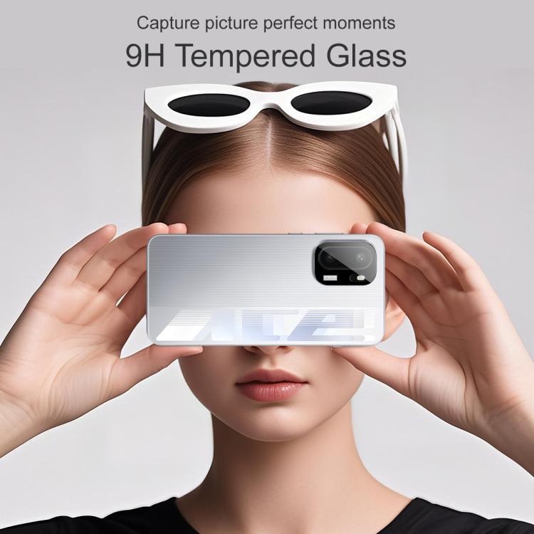 For OnePlus Ace 6 imak Black Version HD Glass Rear Camera Lens Film, Self-positioning Version