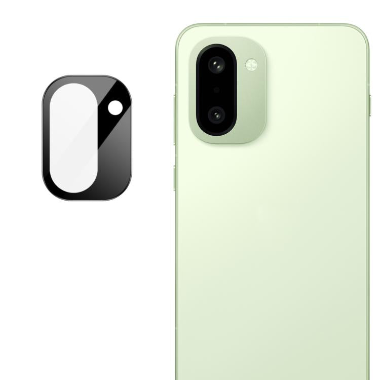 For OnePlus Ace 6T / 15R imak Black Version HD Glass Rear Camera Lens Film, Self-positioning Version