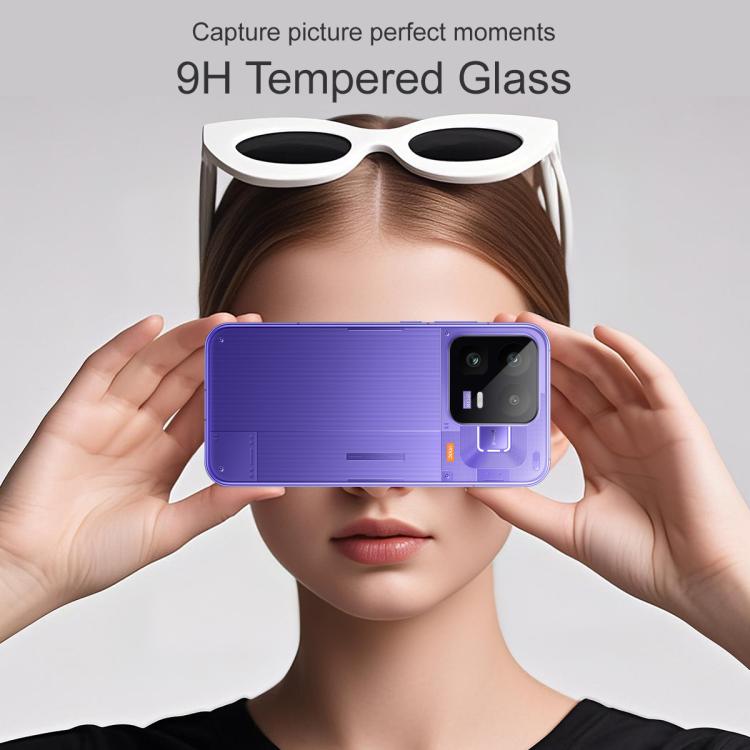 For Realme Neo8 5G imak Black Version HD Glass Rear Camera Lens Film, Self-positioning Version