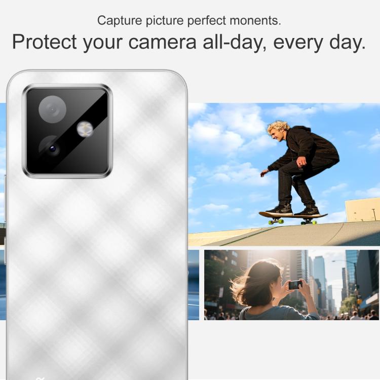 For Honor X60 GT 5G imak Black Version HD Glass Rear Camera Lens Film, Self-positioning Version