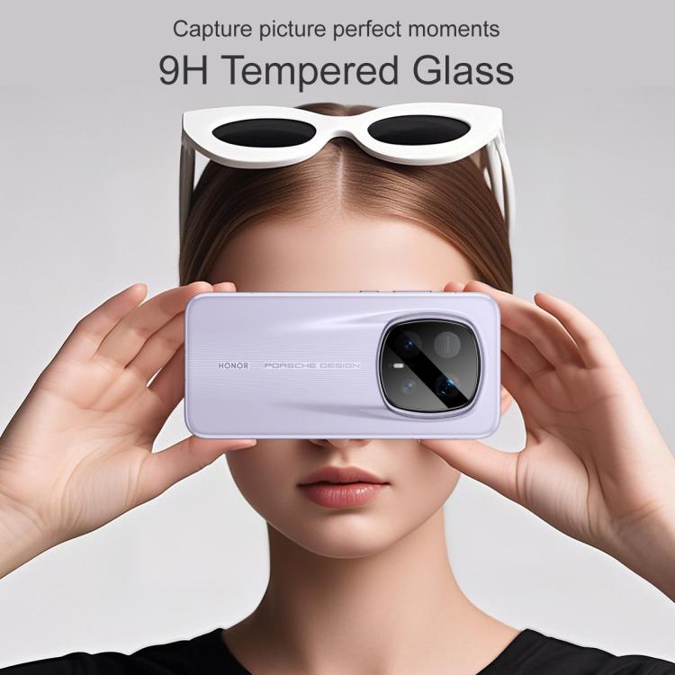 For Honor Magic8 RSR Porsche Design imak Black Version HD Glass Rear Camera Lens Film, Self-positioning Version