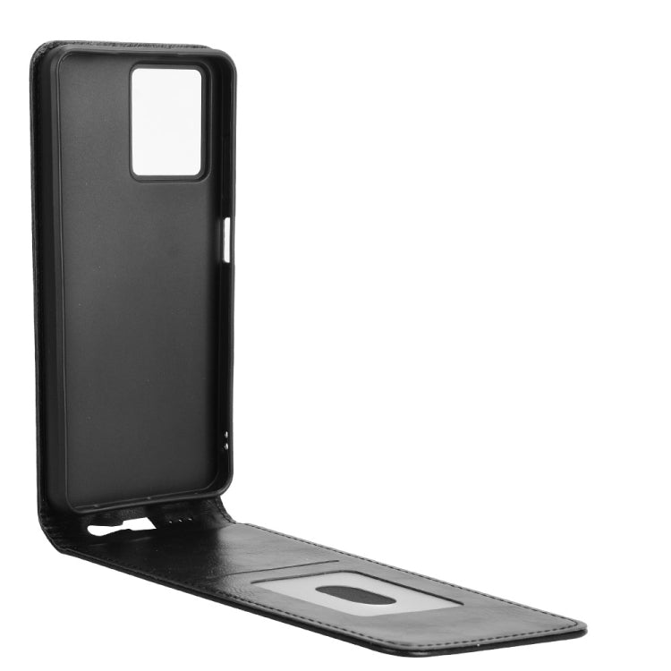 For HMD Fusion 5G Magnetic Vertical Flip Leather Phone Case