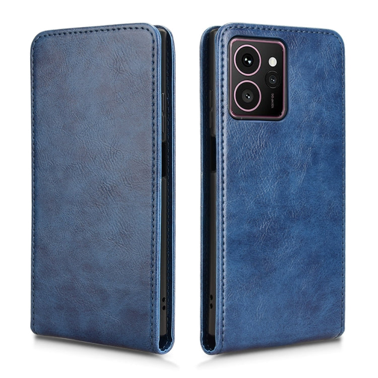 For HMD Skyline 5G Magnetic Vertical Flip Leather Phone Case
