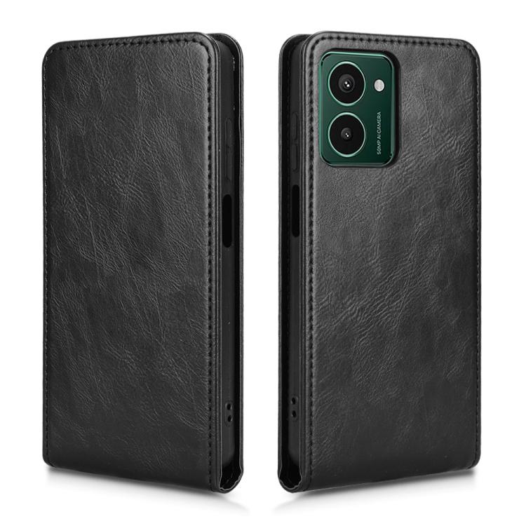 For HMD Pulse / Pulse Pro / Pulse+ Magnetic Vertical Flip Leather Phone Case