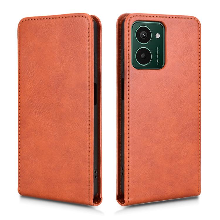 For HMD Pulse / Pulse Pro / Pulse+ Magnetic Vertical Flip Leather Phone Case