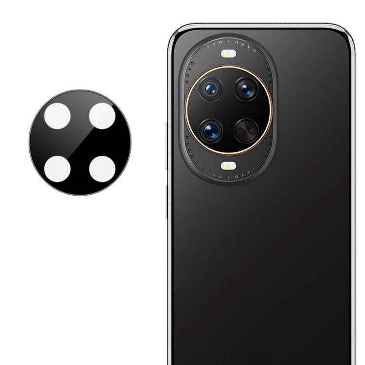 For Huawei nova 14 Ultra imak Black Version HD Glass Rear Camera Lens Film, Self-positioning Version