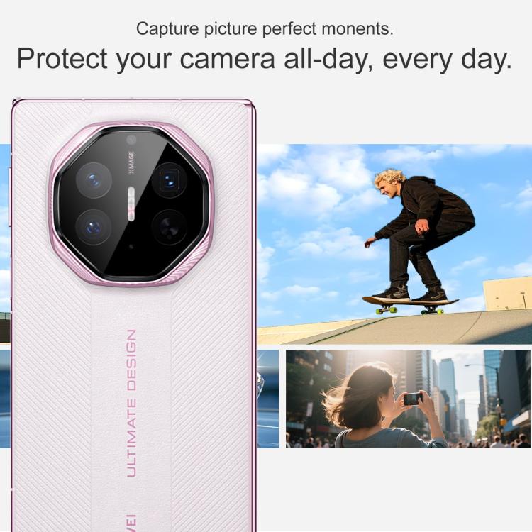 For Huawei Mate XTs Ultimate imak Black Version HD Glass Rear Camera Lens Film, Self-positioning Version