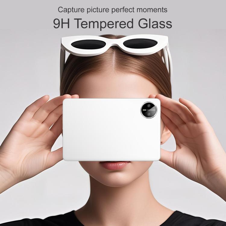For Huawei MatePad Mini 2025 imak Black Version HD Glass Rear Camera Lens Film, Self-positioning Version