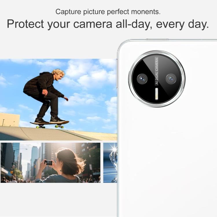 For Huawei MatePad Mini 2025 imak Black Version HD Glass Rear Camera Lens Film, Self-positioning Version