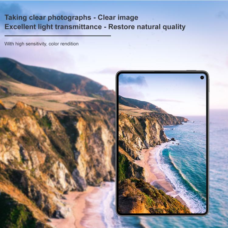 For Huawei MatePad Mini 2025 imak Black Version HD Glass Rear Camera Lens Film, Self-positioning Version