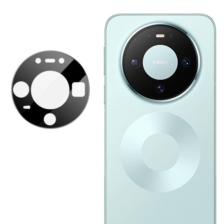 For Huawei Mate 80/Mate 80 Pro imak Black Version HD Glass Rear Camera Lens Film, Self-positioning Version