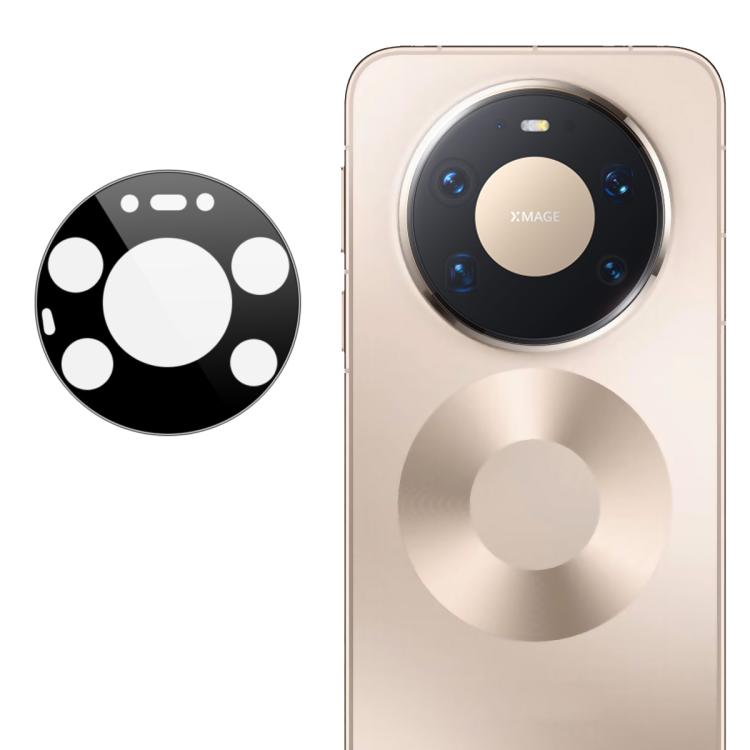 For Huawei Mate 80 Pro Max imak Black Version HD Glass Rear Camera Lens Film, Self-positioning Version