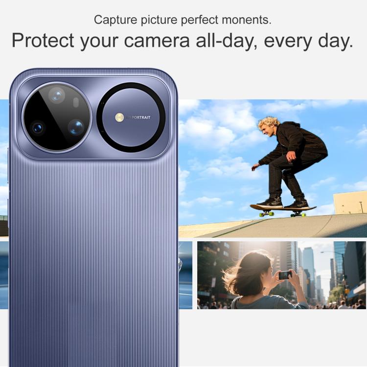 For Huawei nova 15 Ultra imak Black Version HD Glass Rear Camera Lens Film, Self-positioning Version