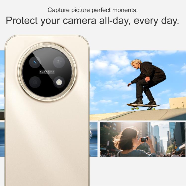 For Huawei Enjoy 90 Pro Max 5G imak Black Version HD Glass Rear Camera Lens Film, Self-positioning Version
